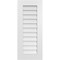 Ekena Millwork Vertical Surface Mount PVC Gable Vent: Non-Functional, w/ 3-1/2"W x 1"P Standard Frame, 16"W x 38"H GVPVE16X3801SN - alternate 1